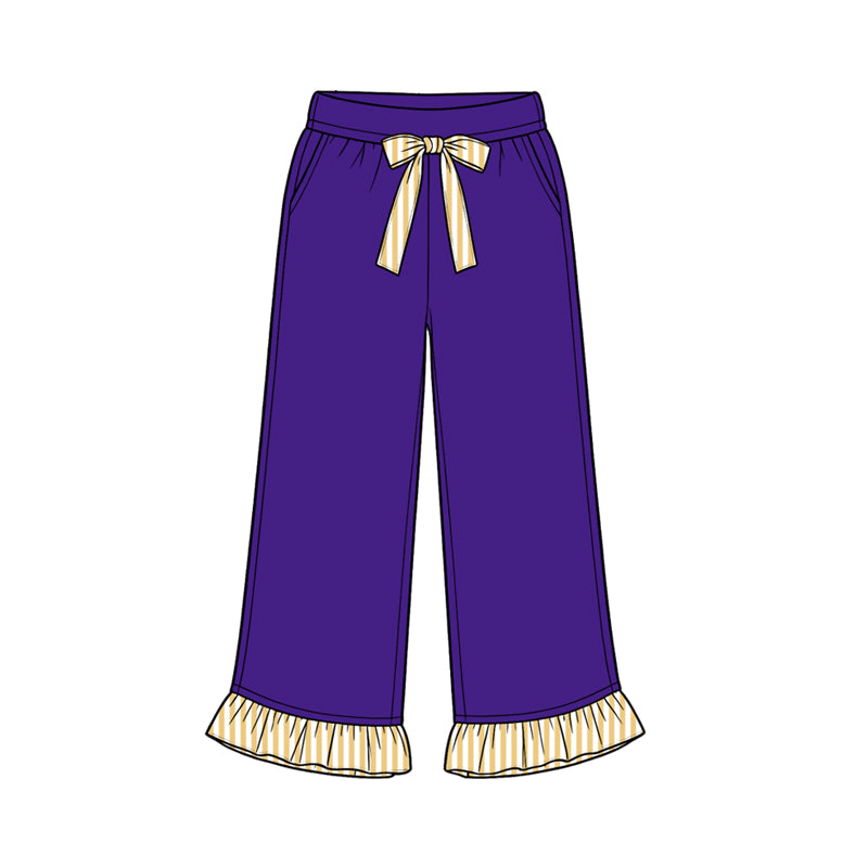 Purple color toddle baby girls  pants preorder