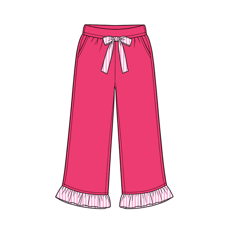 Hot pink color toddle baby girls  pants preorder