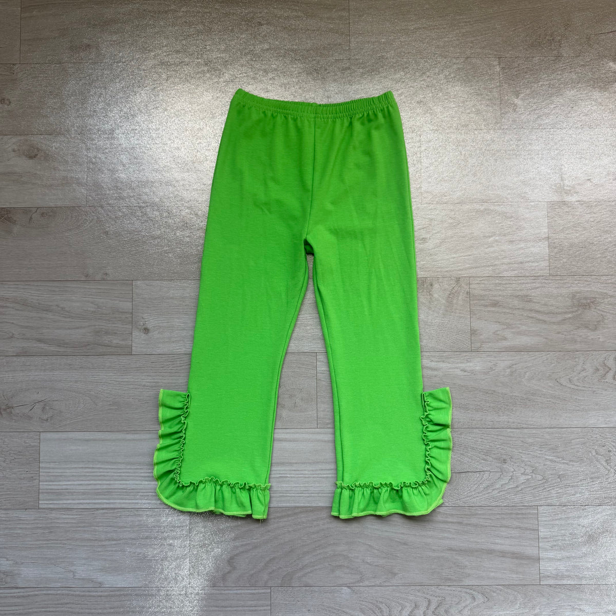Green color girls cotton pants preorder