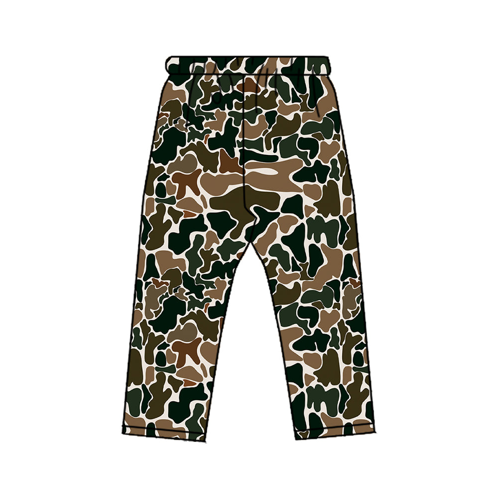 Green camo boys leggings pants preorder