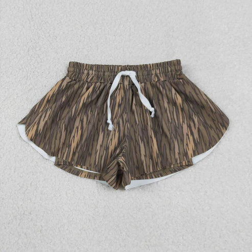 Mommy and me leopard print summer shorts