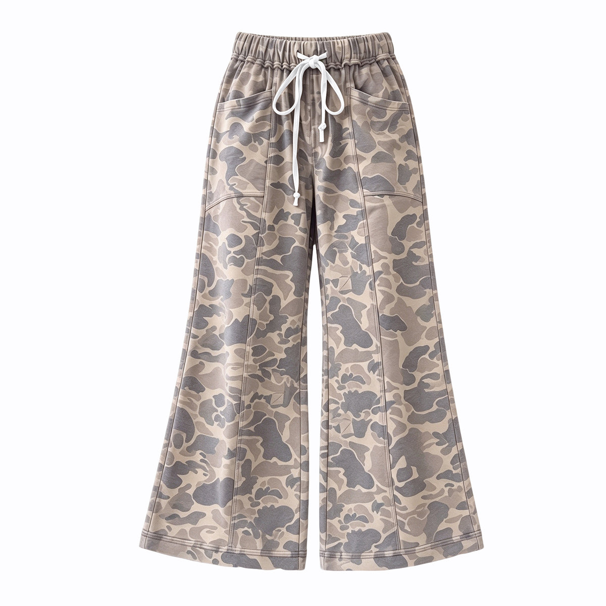 Adult women camo print wide leg yoga pants preorder