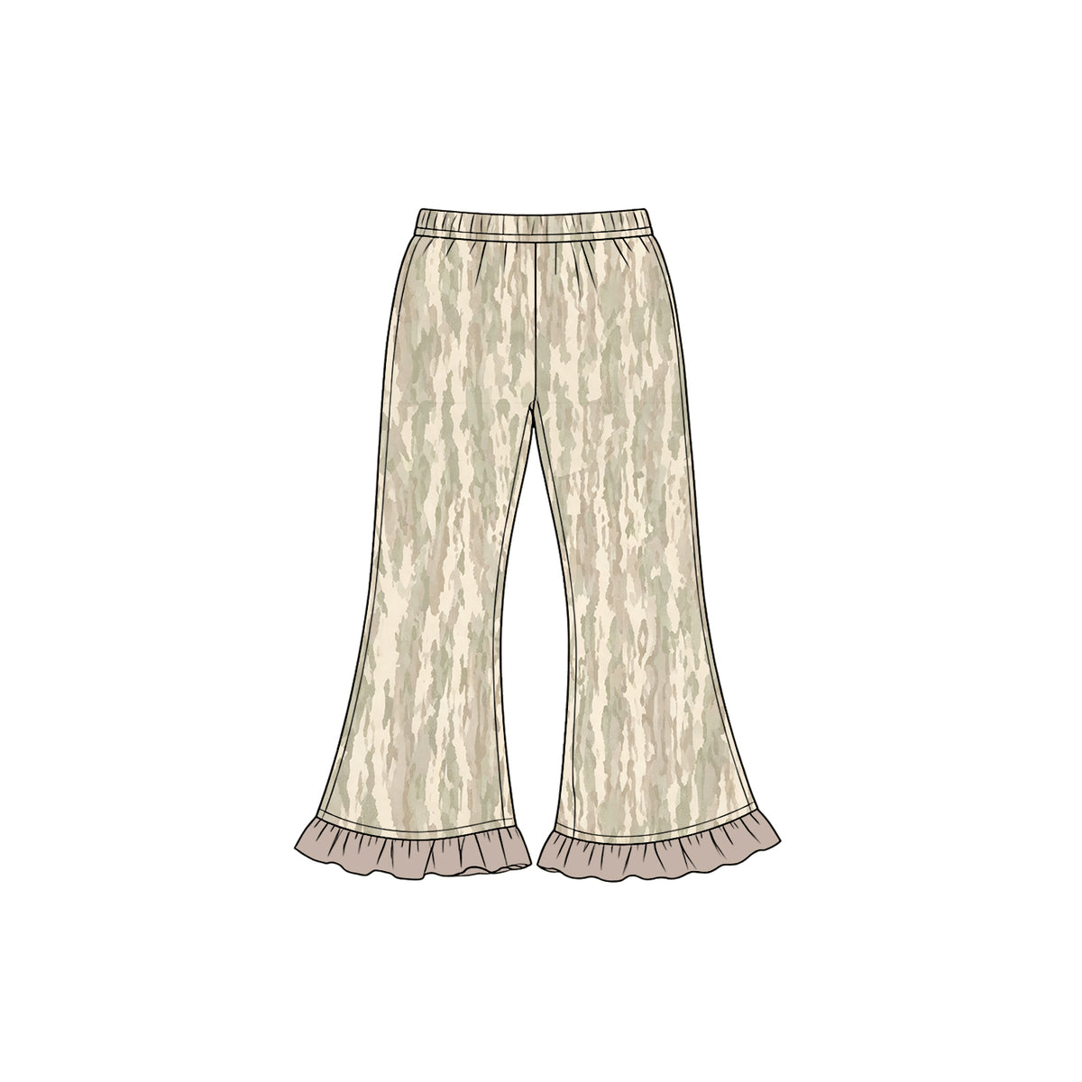 Camo color kids leggings pants preorder