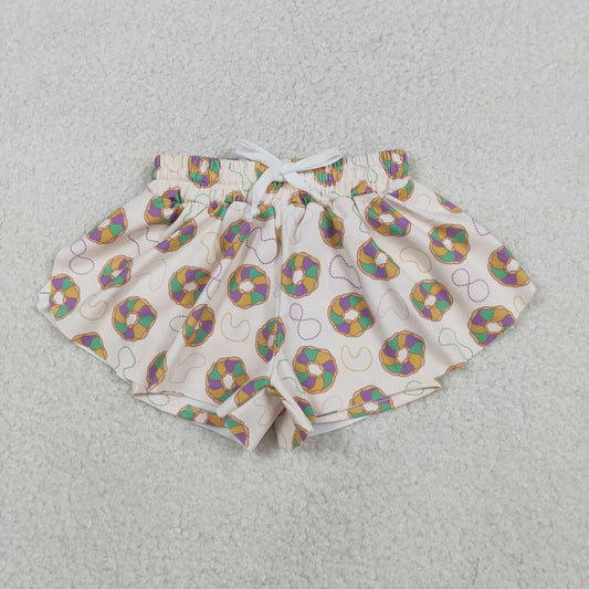 Toddle baby Mardi Gras summer shorts