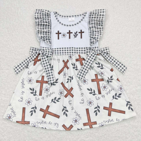 sister brother easter cross matching clothing set wholesale sibling set