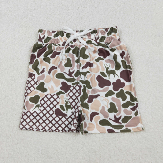 Toddle baby deer camo summer shorts