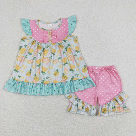 pineapple lemon fruit summer outfit