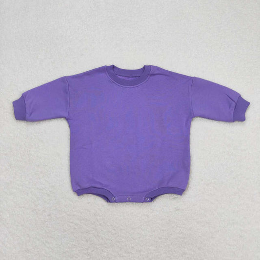 toddle girls purple cotton romper