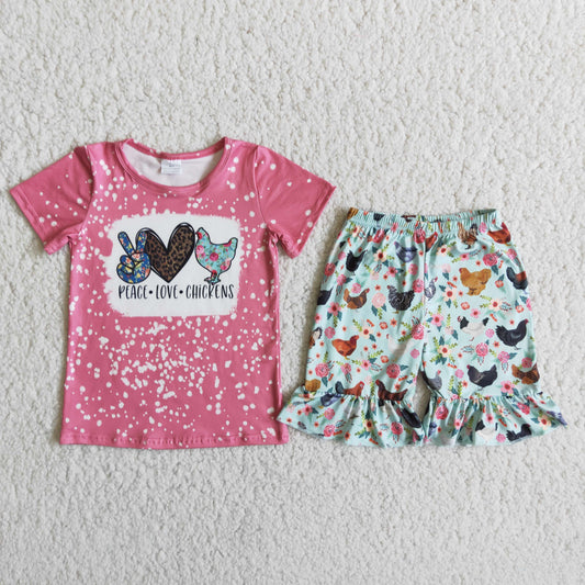kids cute summer outfit