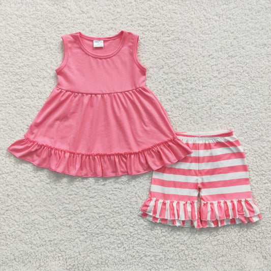 girls boutique pink outfit