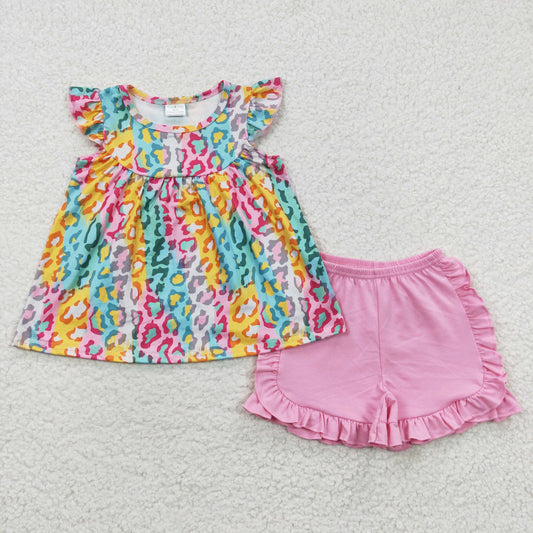 children girls wholesale boutique clothing set