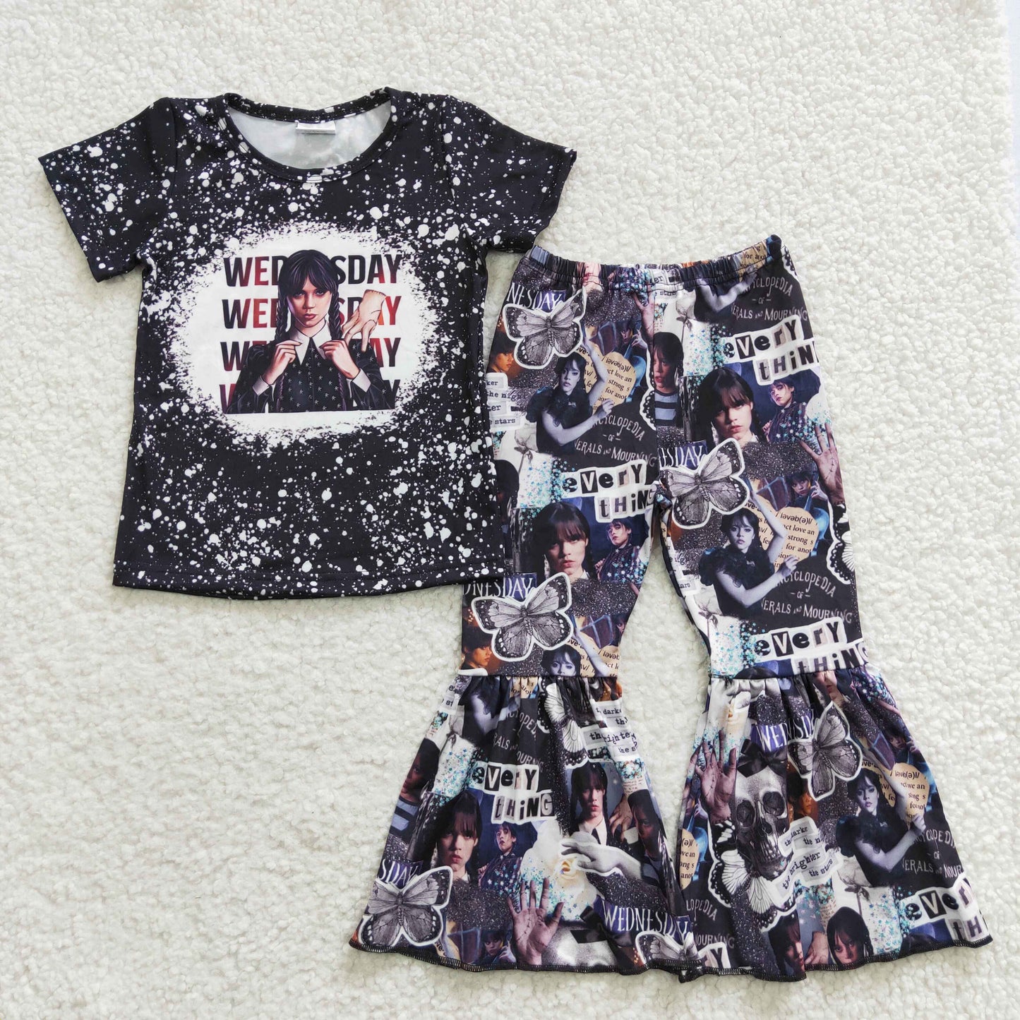 Baby girls movie clothing set