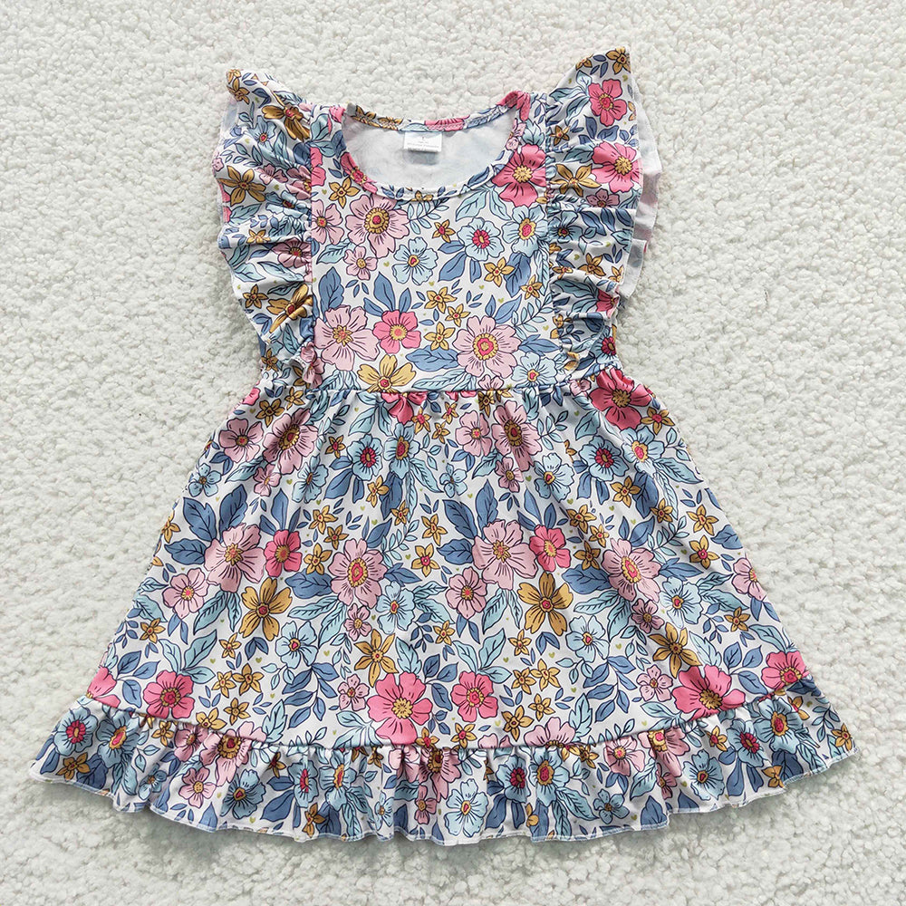 flower girls spring summer dress wholesale price