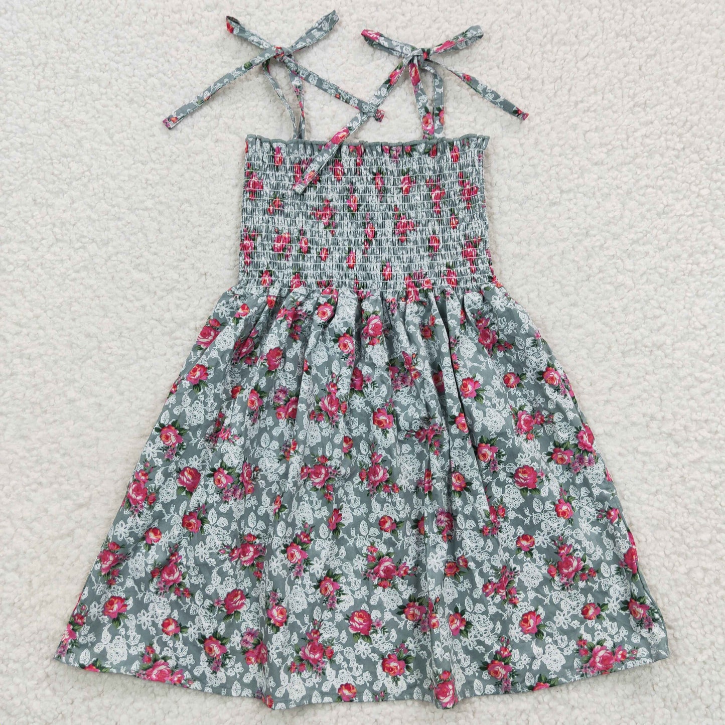 baby girls birthday party woven dress