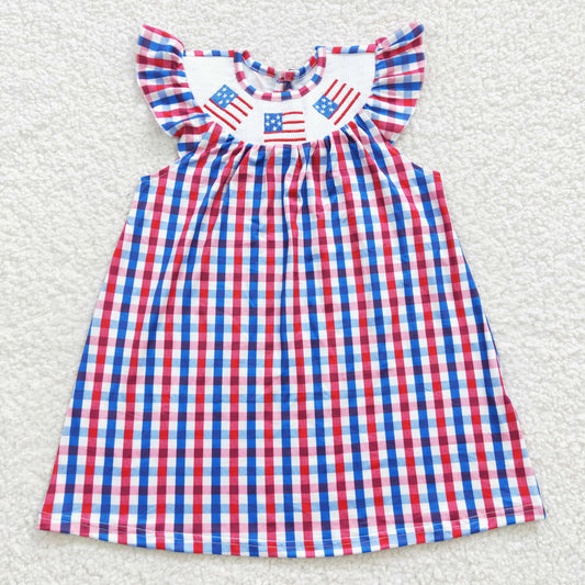 July 4th independence day smock dress