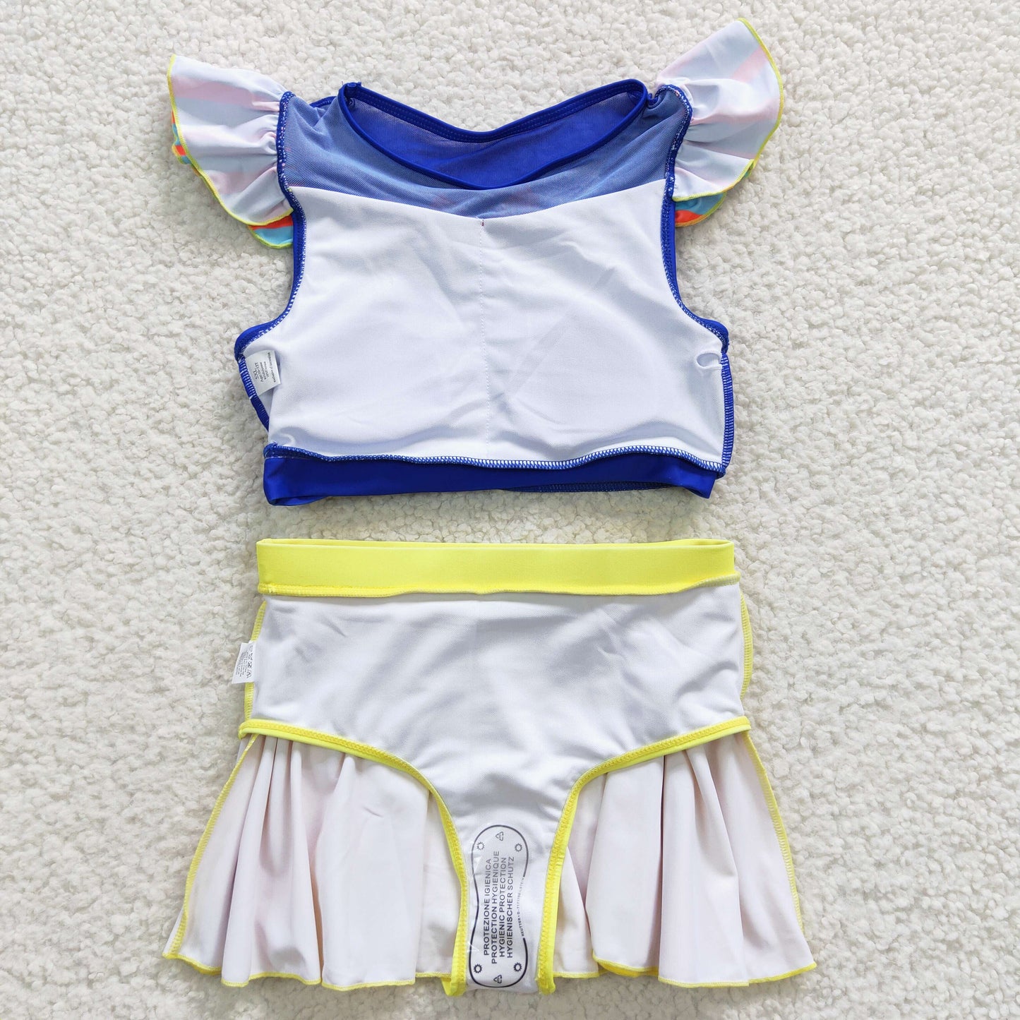 cute girls summer 2pcs swimwear children bathing suit