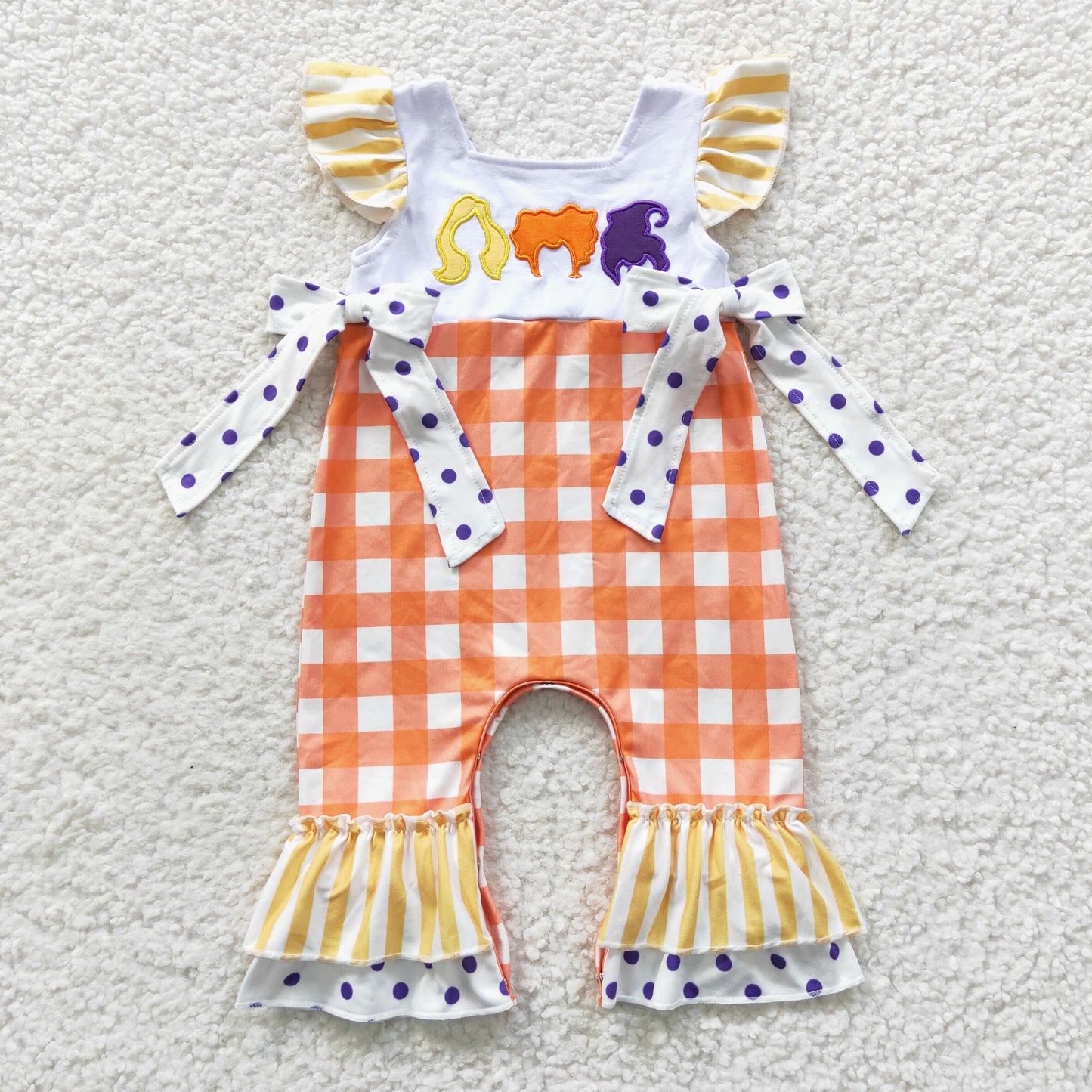 toddle girls Halloween romper