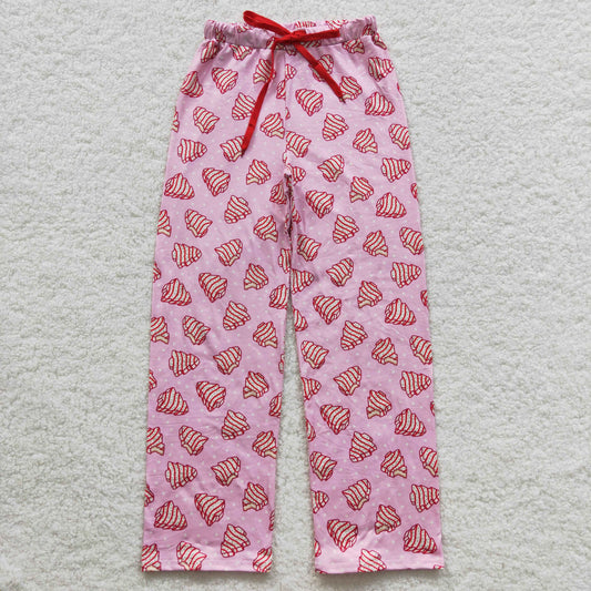 Adult women Christmas cake milk silk pants