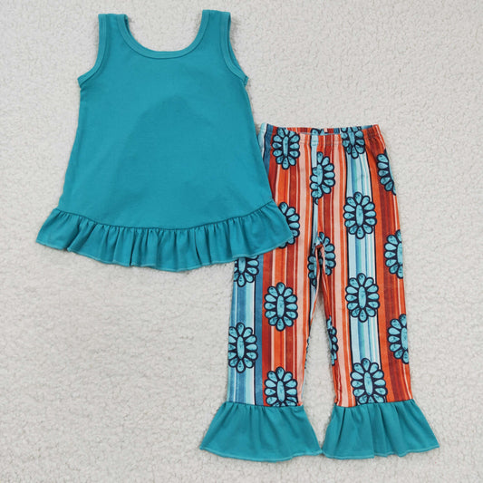 turquoise summer clothing set