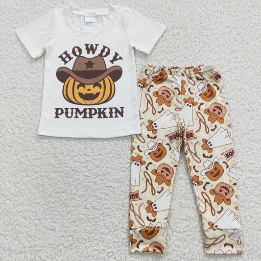 howdy pumpkin clothing set