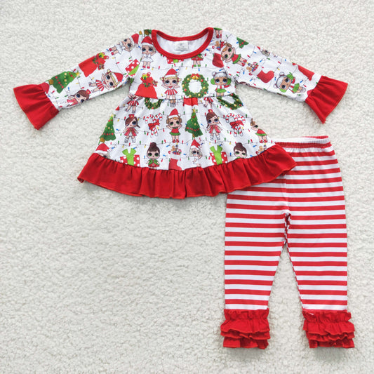 baby girls long sleeve Christmas clothing