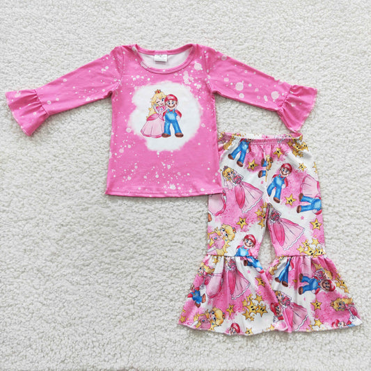 wholesale baby girls boutique bell pants outfit
