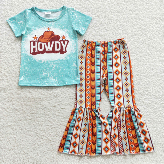 western howdy hat clothes set