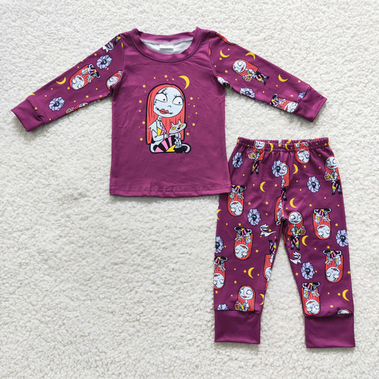 baby girls Halloween sleepwear