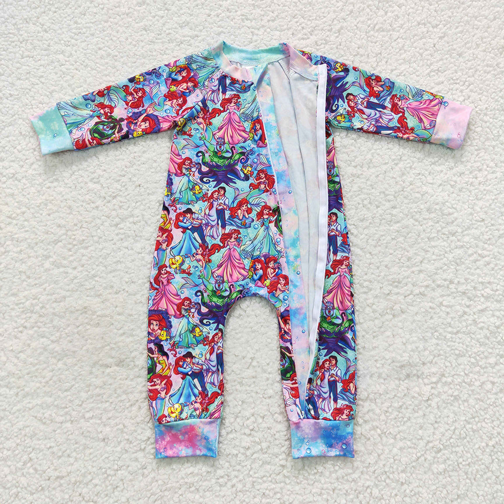 wholesale princess zip romper