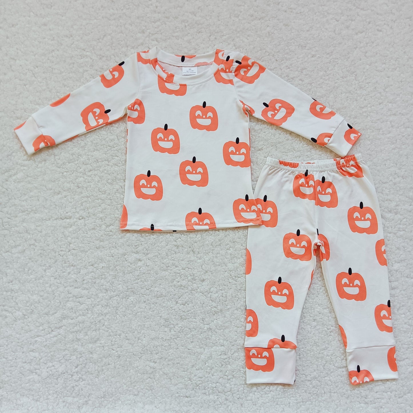 Halloween pumpkin clothing set