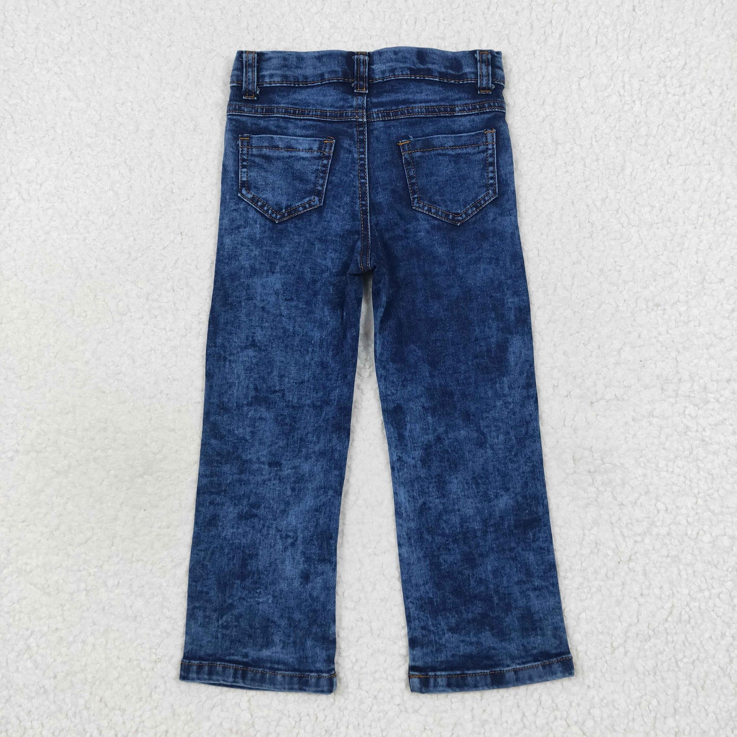 boy distressed long denim pants