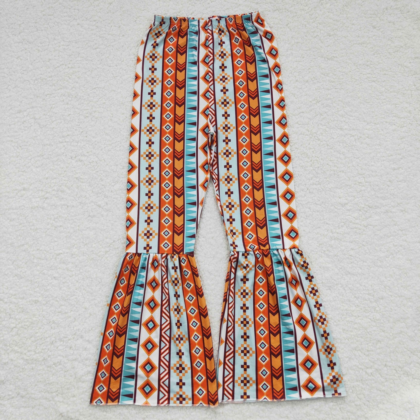 Adult women Aztec  bell bottoms pants