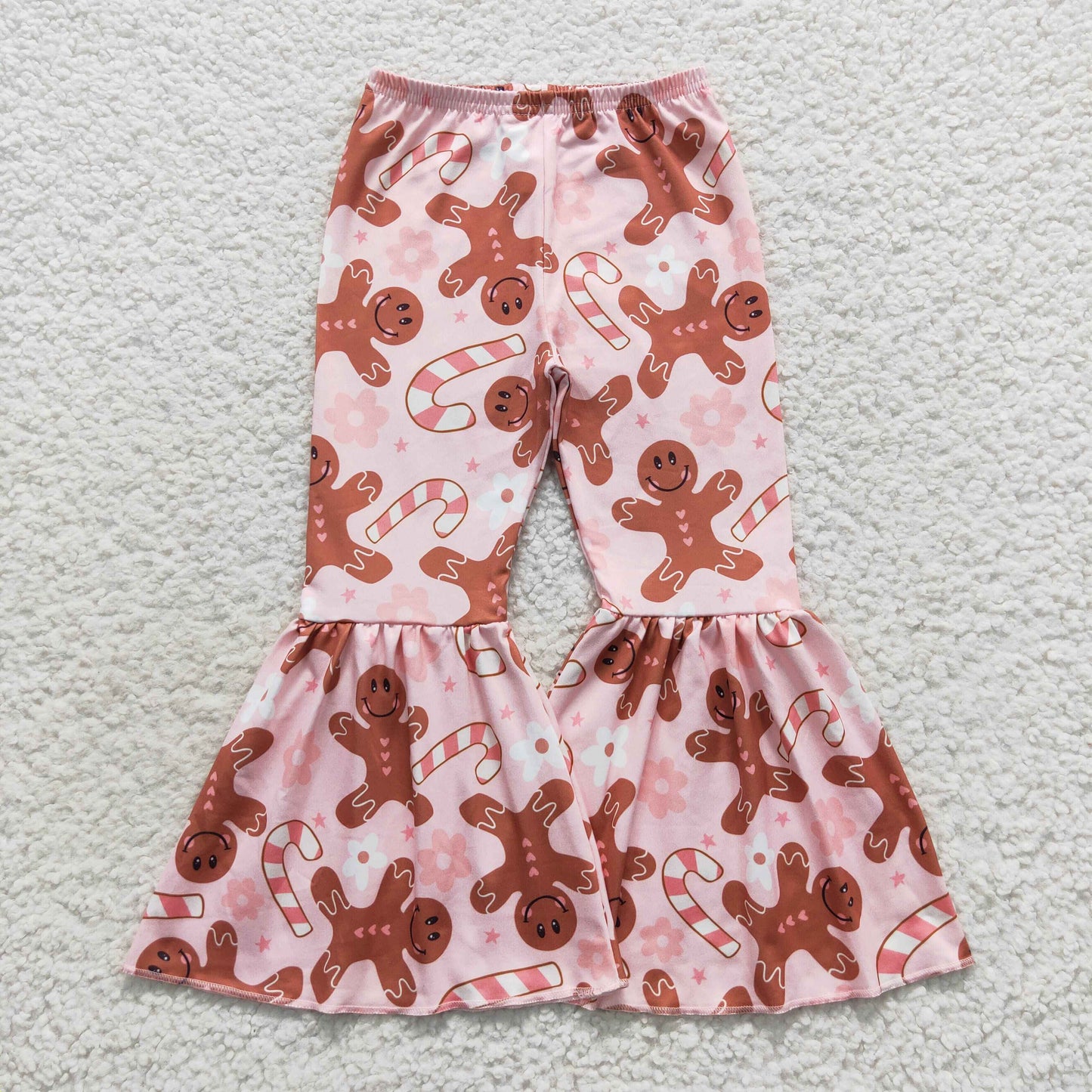 Christmas gingerbread candy cane milk silk bell bottoms