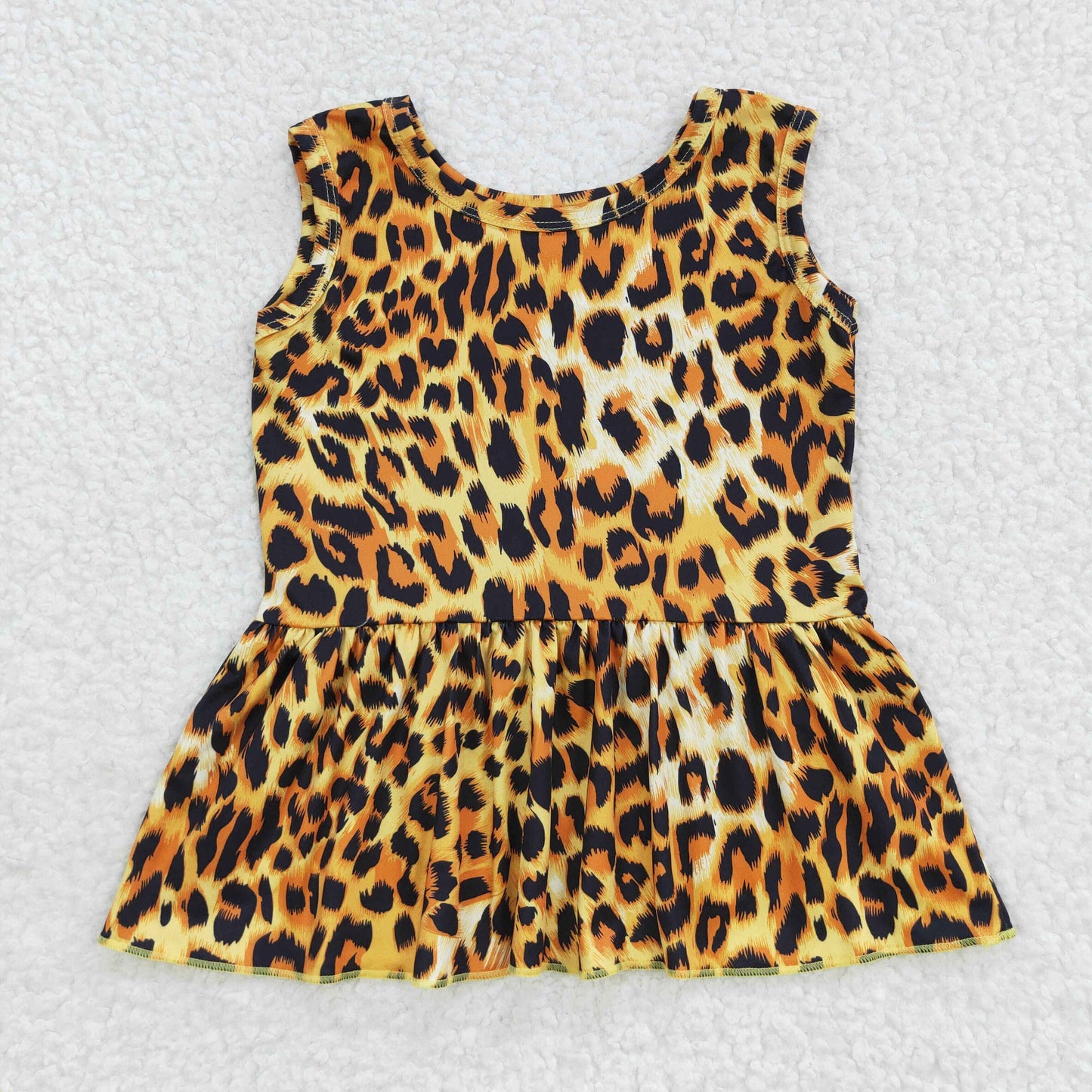 baby girls cheetah top