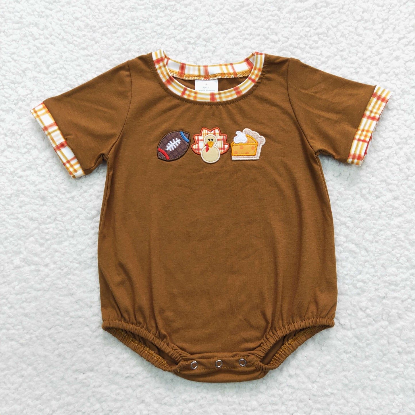 toddle boy Thanksgiving romper