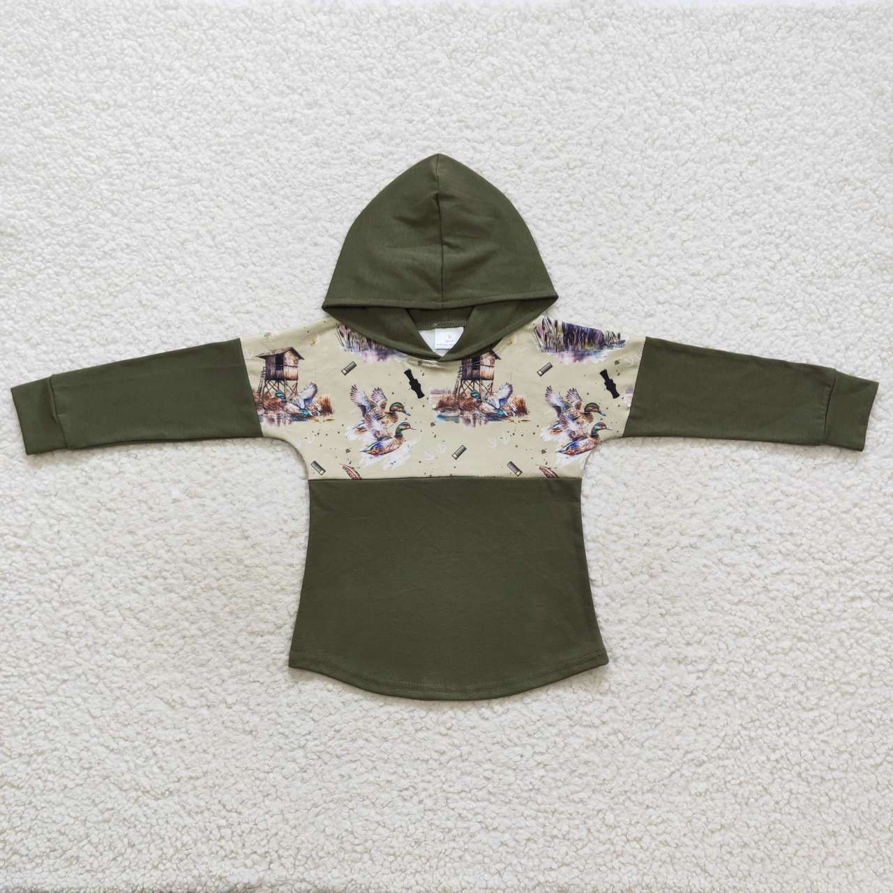 baby mallard duck dog hunting hoodie top preorder