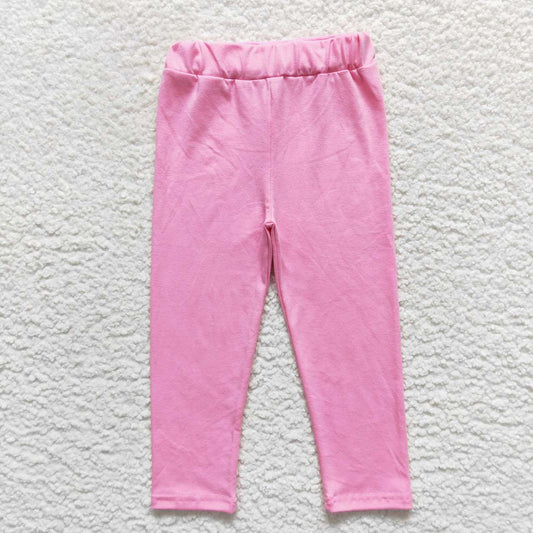 wholesale pink cotton leggings pants