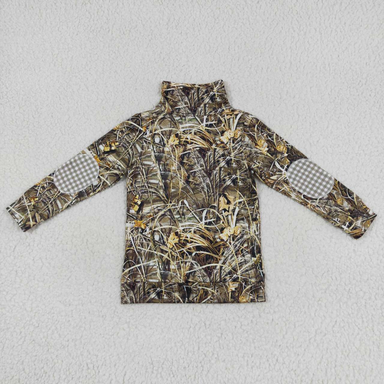 boy long sleeve mallard duck hunting pullover