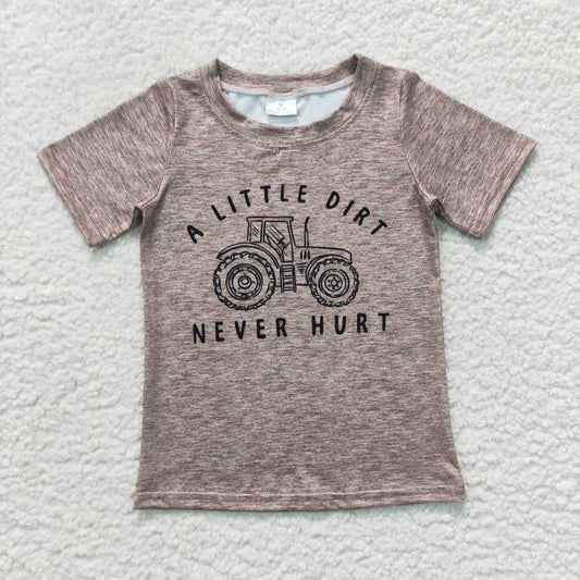 A little dirt never hurt baby kids short sleeve t-shirt top BT0360