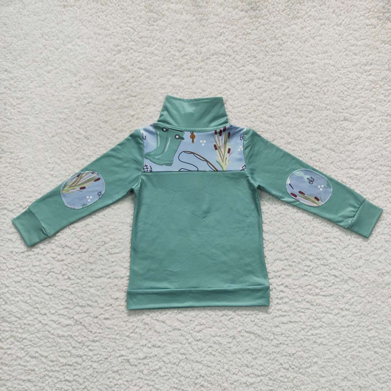 baby long sleeve fishing pullover top