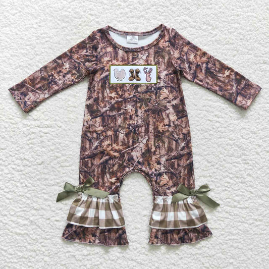 toddle girls reindeer turkey boots camouflage hunting romper