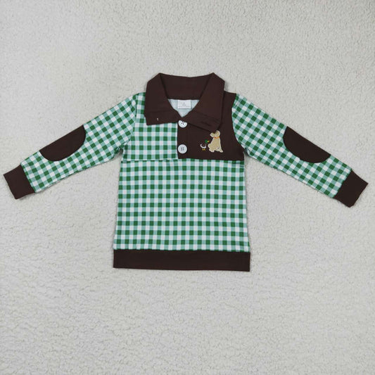 Boy mallard duck reindeer hunting pullover