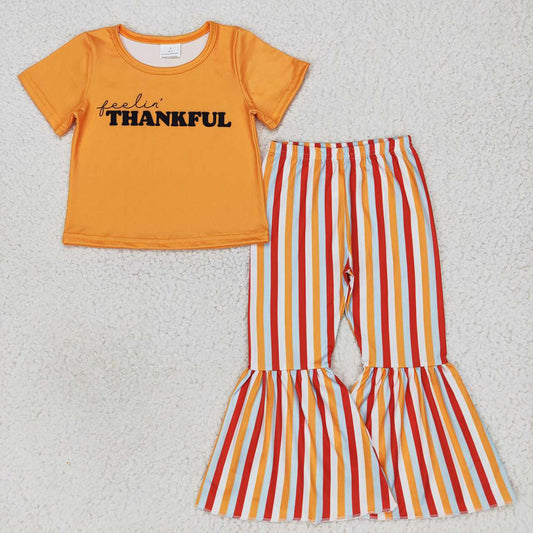 feeling Thankful baby girls Thanksgiving outfit