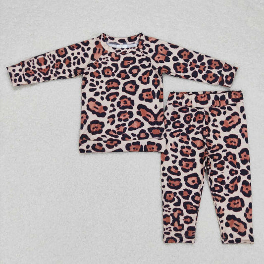 baby boy long sleeve leopard outfit