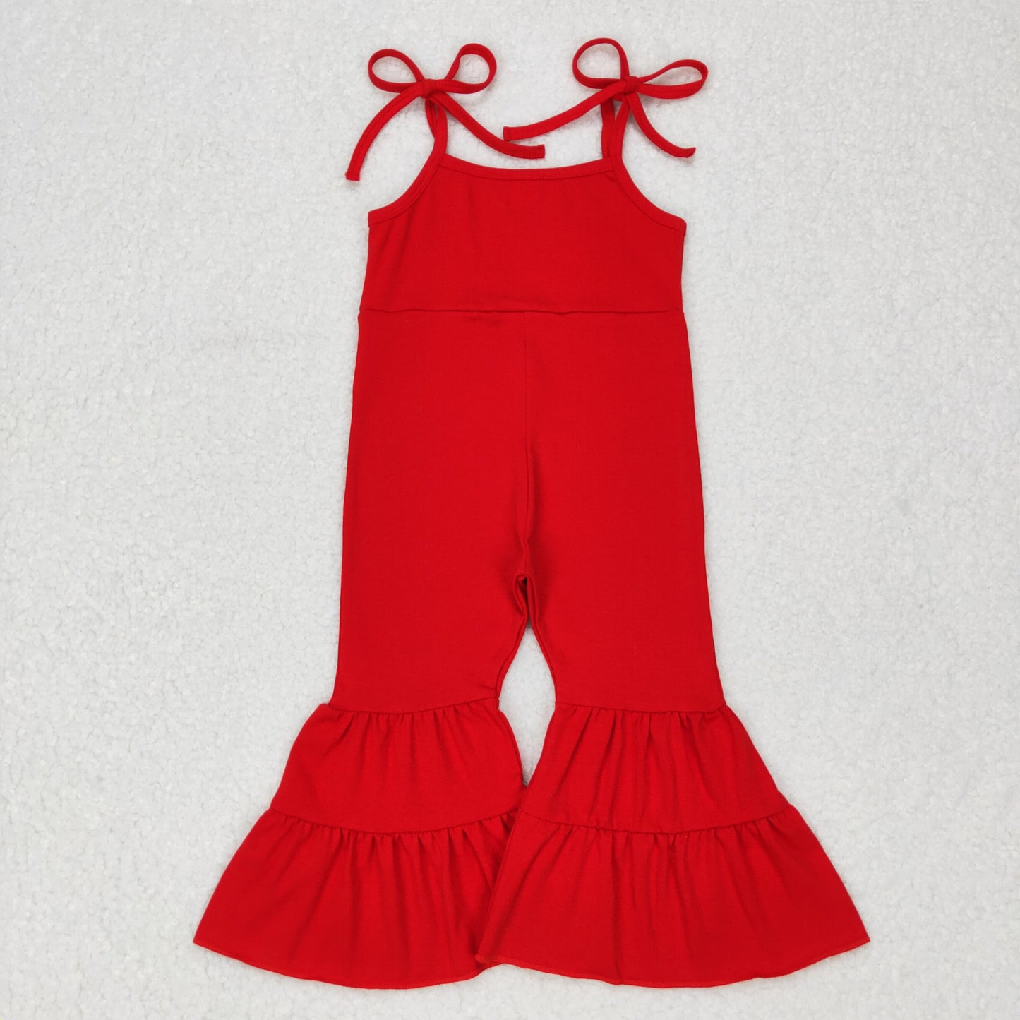 baby girls red  jumpsuit overall romper