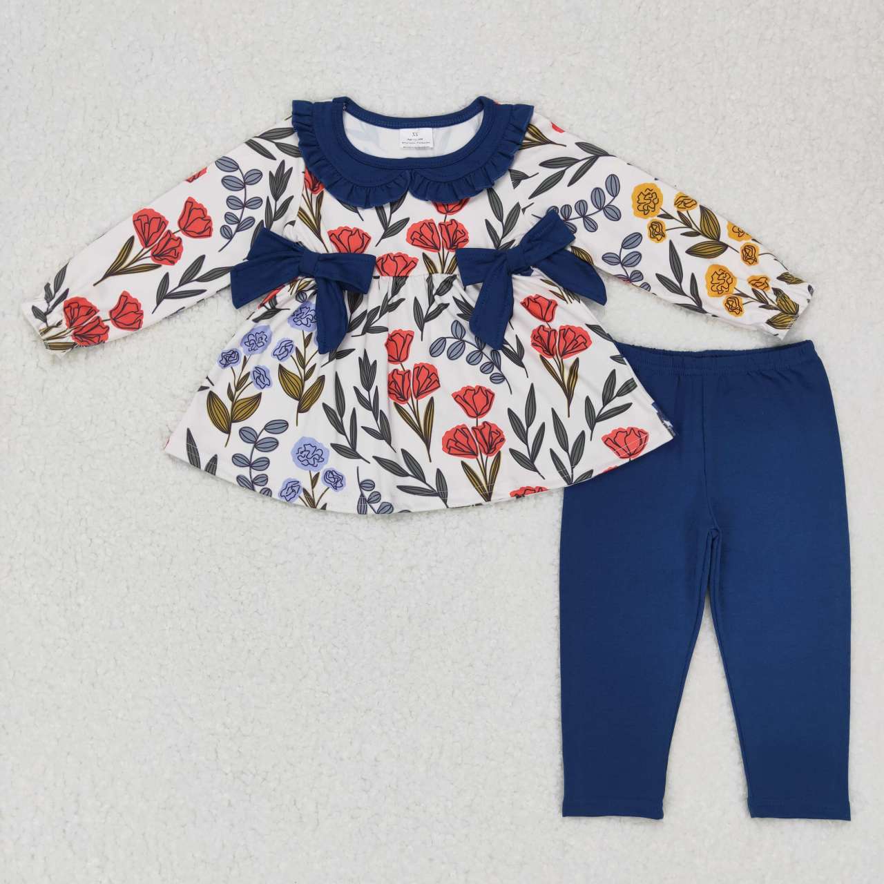 baby girls wholesale floral boutique clothing set GLP0798