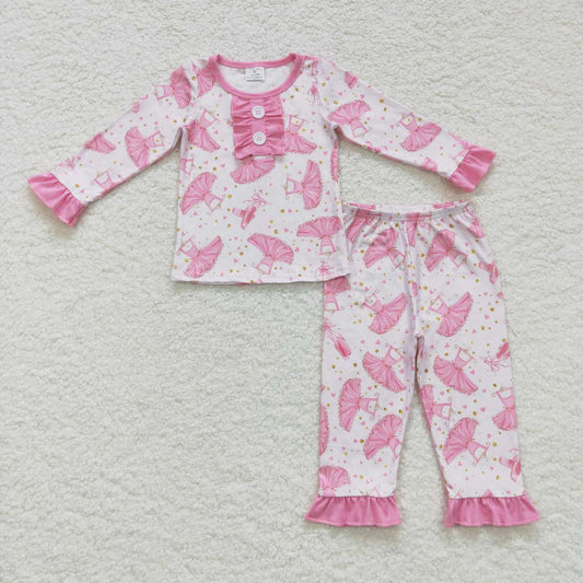 baby spring fall 2pcs pajama set