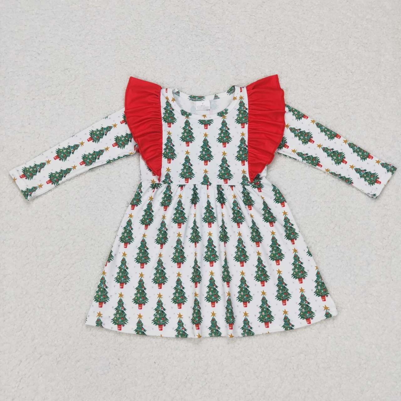 Baby girls Christmas tree holiday dress