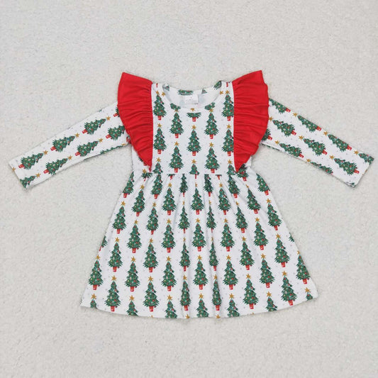 Baby girls Christmas tree holiday dress