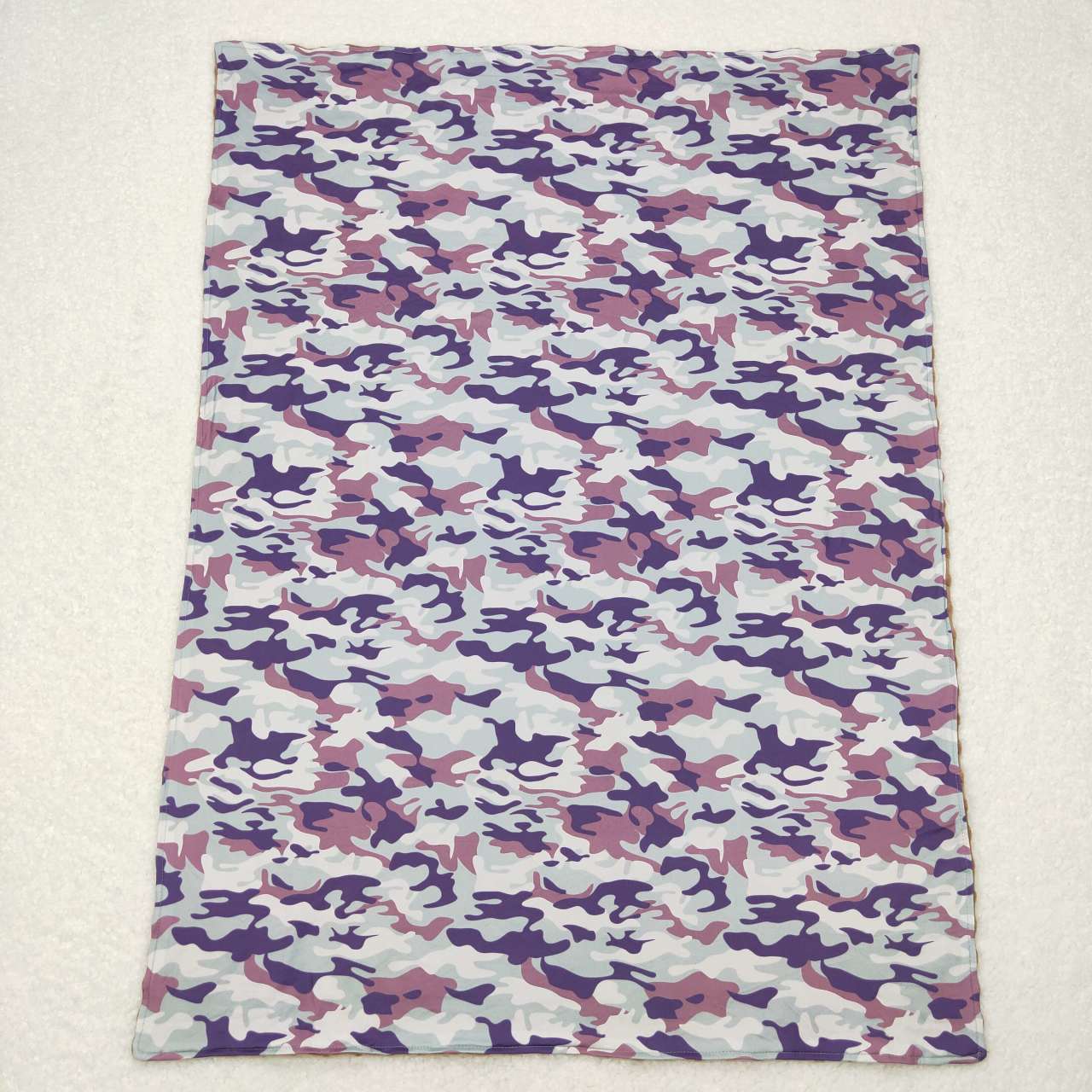 infant toddle girls camo fleece blanket